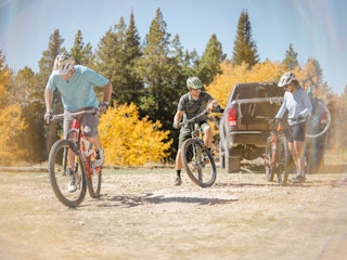 Mountain Biking on Casper Mountain