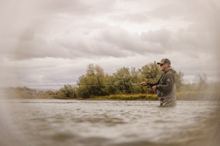 Fishing the North Platte River