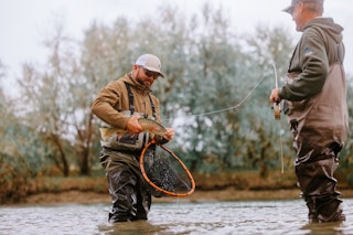 Fishing the North Platte River
