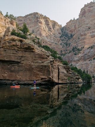 Kayaking Fremont Canyon