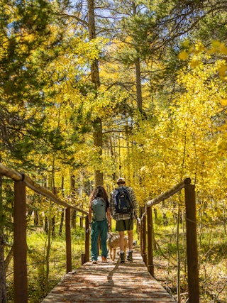 Hiking on Casper Mountain