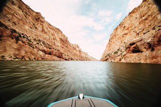 Boating in Fremont Canyon