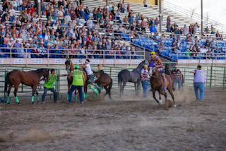 MHA Indian Relay Races at the Central WY Fairgrounds