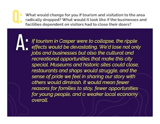 Gena Jensen Faces of Tourism Q3